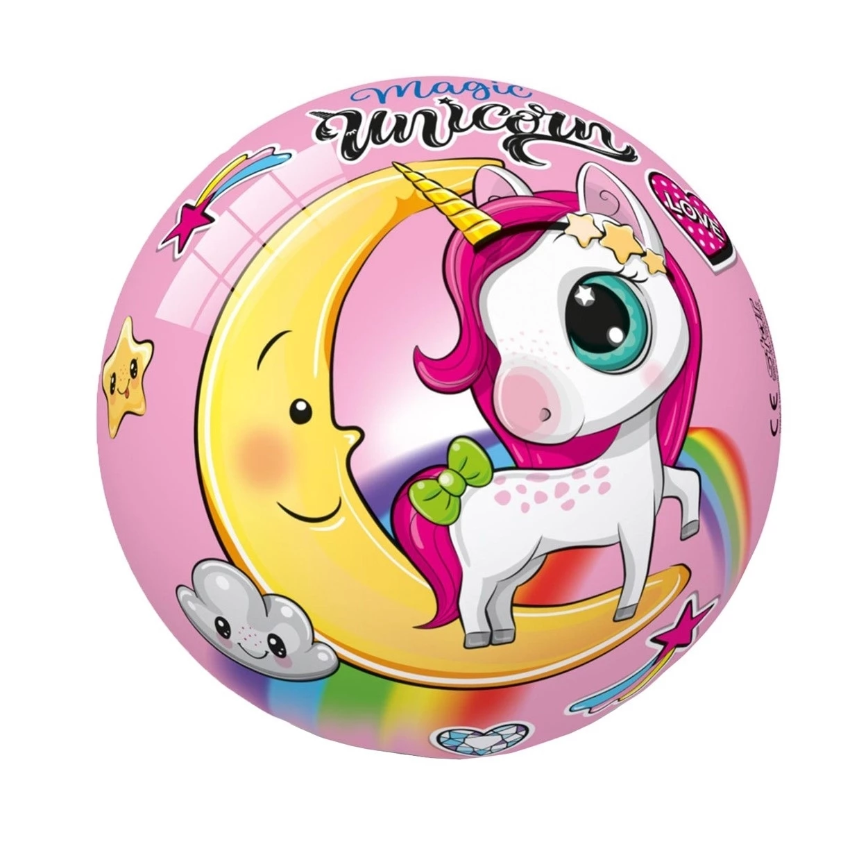 Μπαλάκι Star Magic Unicorn 14 Εκ. (3088) 4 Μπαλάκι Star Magic Unicorn 14 Εκ. (3088) - Image 2