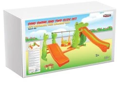 Pilsan Κέντρο Δραστηριοτήτων Big Dino Με 2 Τσουλήθρες Και Κούνια (07-960) -Ηλεκτροκίνητα Κατάστημα 699874 1