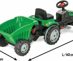 Pilsan Τρακτέρ Με Καρότσα Πράσινο (07-316) 7 Pilsan Τρακτέρ Με Καρότσα Πράσινο (07-316) -Ηλεκτροκίνητα Κατάστημα 699895 1
